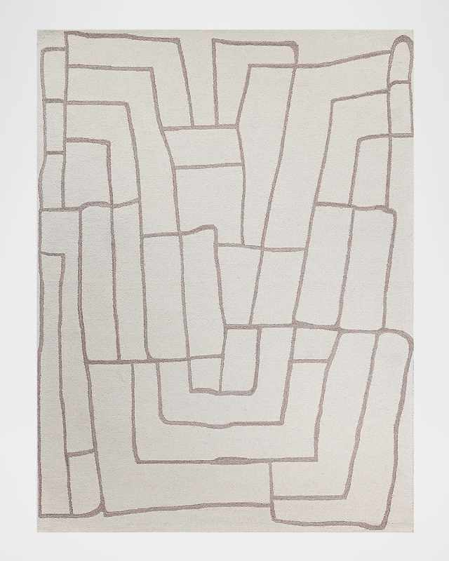 Tangiers Hand-Tufted Ivory/Beige Rug, 10' x 14'